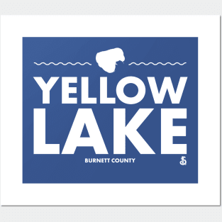 Burnett County, Wisconsin - Yellow Lake Posters and Art